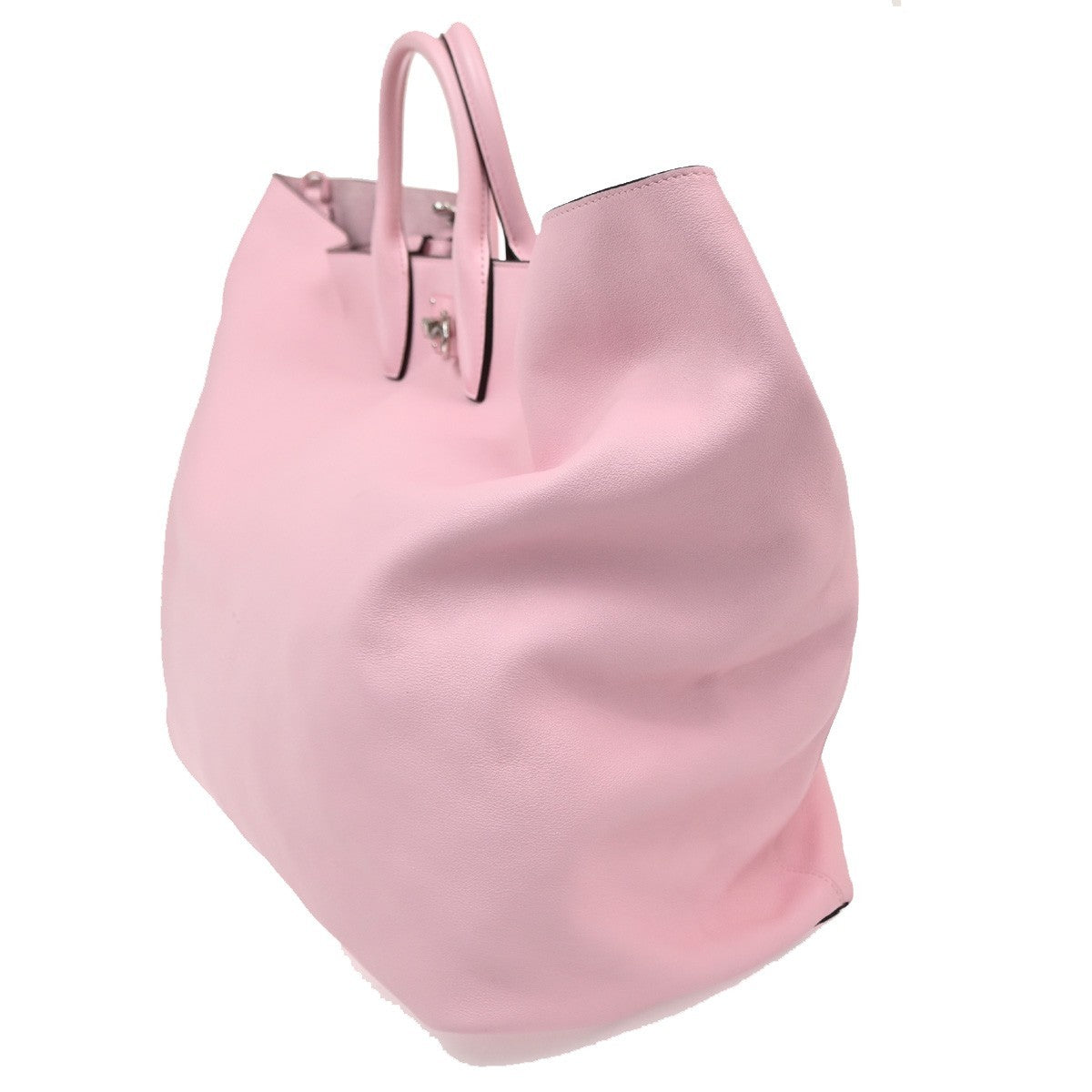 SALVATORE FERRAGAMO Studio 2Way Top Handle Bag Leather Pink SHW 88TA660