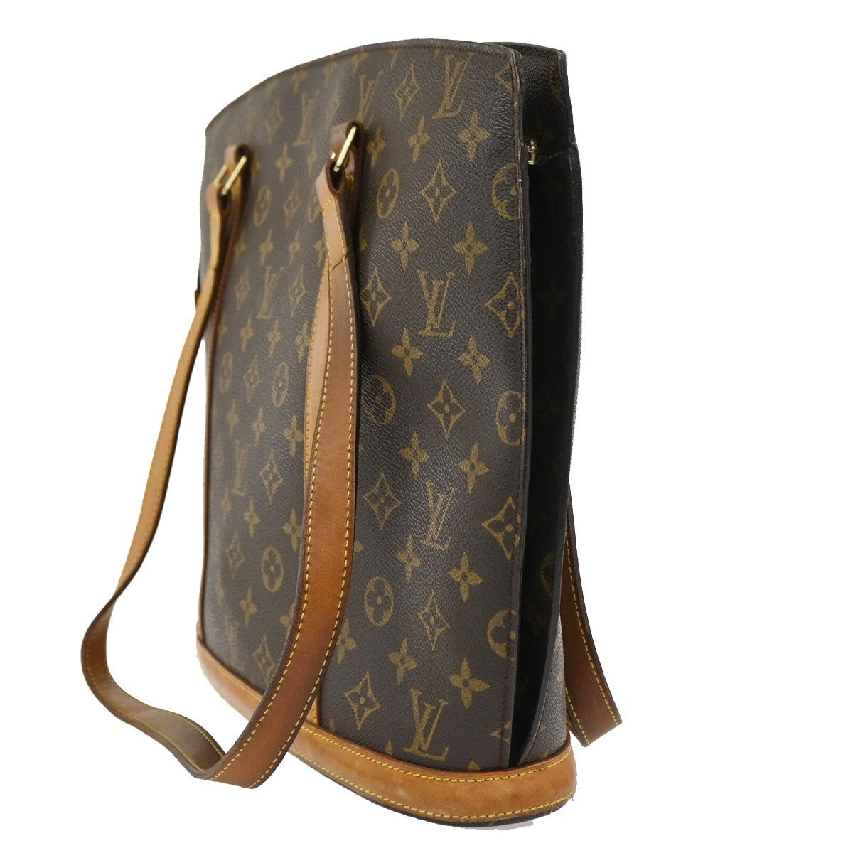 LOUIS VUITTON BABYLONE Shoulder Bag Monogram Leather Brown France M51102 84SA030