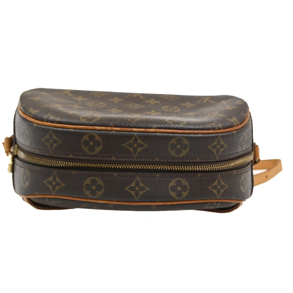 LOUIS VUITTON Blois Crossbody Shoulder Bag Monogram Leather Brown M51221 77SA029