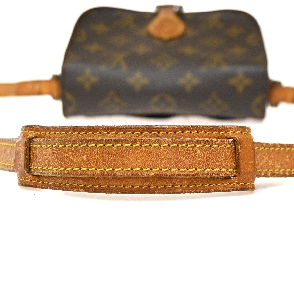 LOUIS VUITTON Mini Saint Cloud Shoulder Bag Monogram Leather BN M51244 64ZA075