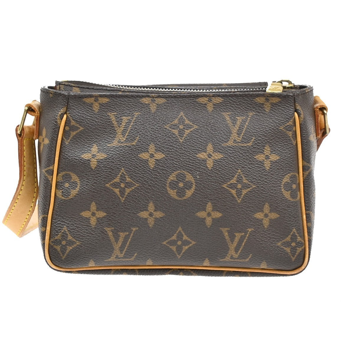 LOUIS VUITTON Viva Cite PM Shoulder Bag Monogram Leather Brown M51165 41AA086