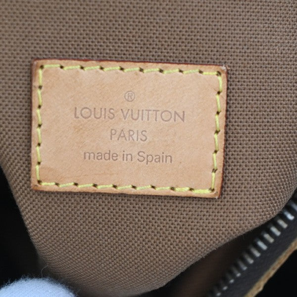 LOUIS VUITTON Odeon PM Shoulder Bag Monogram Leather Brown Spain M56390 76PA063