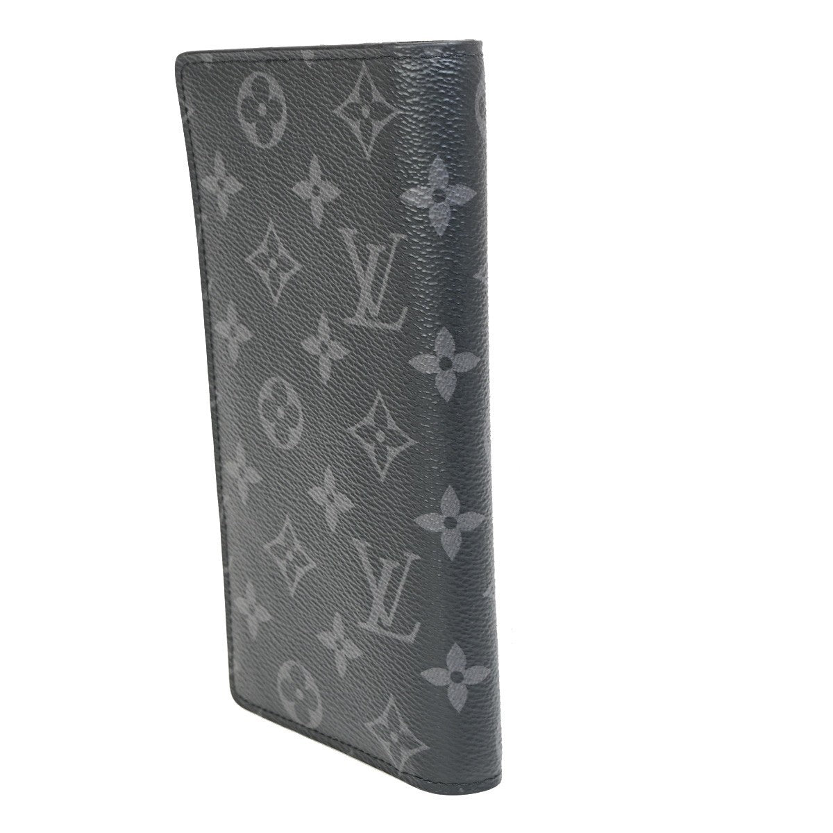 LOUIS VUITTON Portefeuille Brazza Long Wallet Monogram Eclipse BK M61697 88RL434