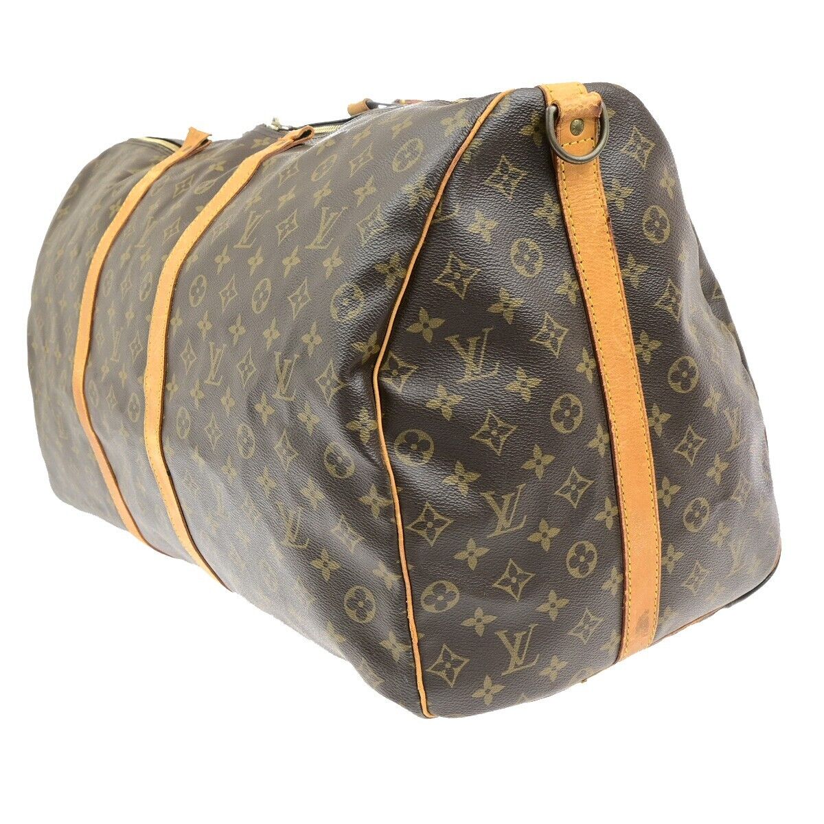 LOUIS VUITTON Logo Keepall Bandouliere 60 Hand Bag Monogram BN M41412 04ED962