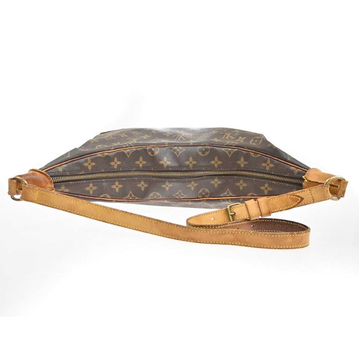 LOUIS VUITTON Boulogne 35 Shoulder Bag Monogram Leather Brown M51260 39KC444