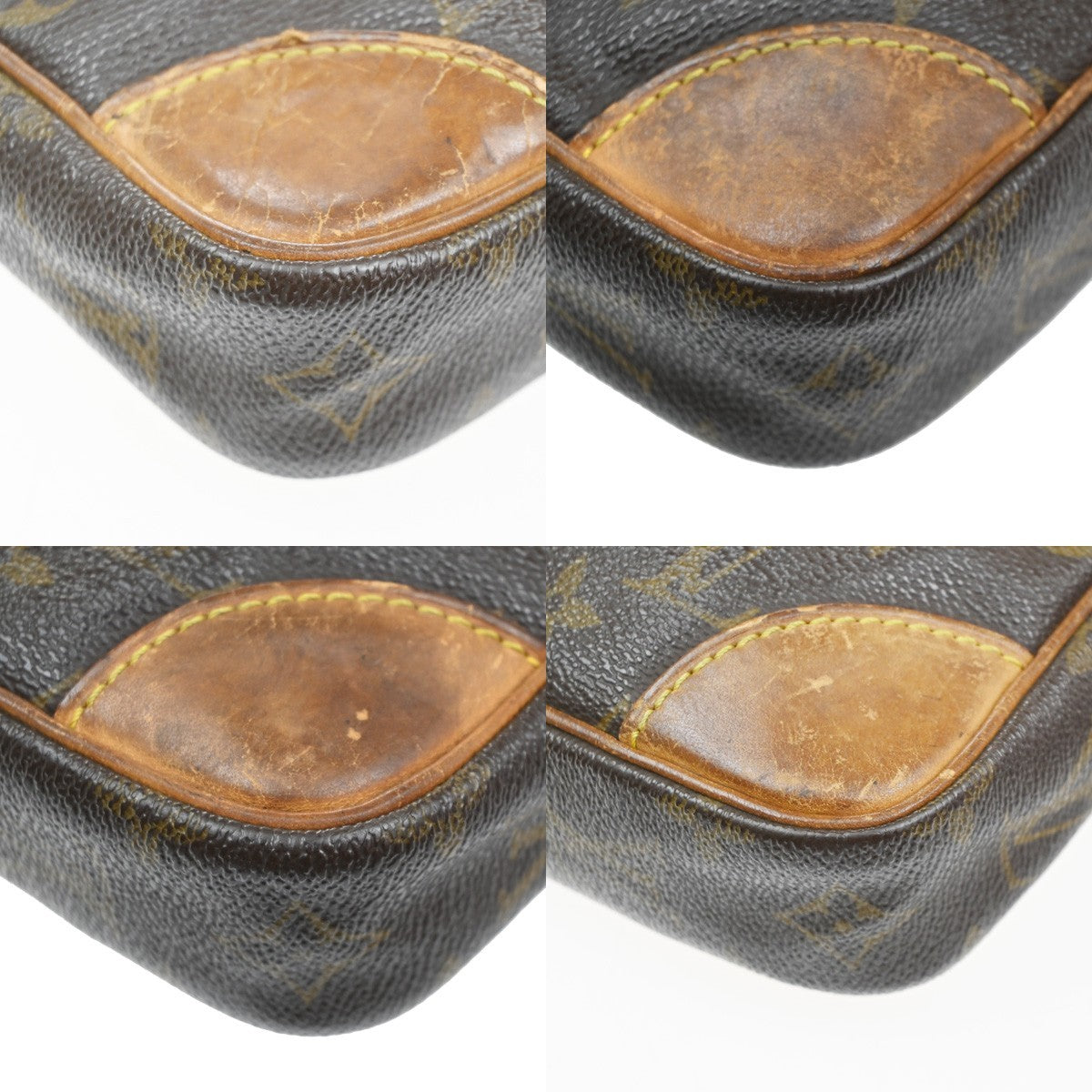 LOUIS VUITTON Marly Dragonne GM Clutch Hand Bag Monogram Brown M51825 02MA540