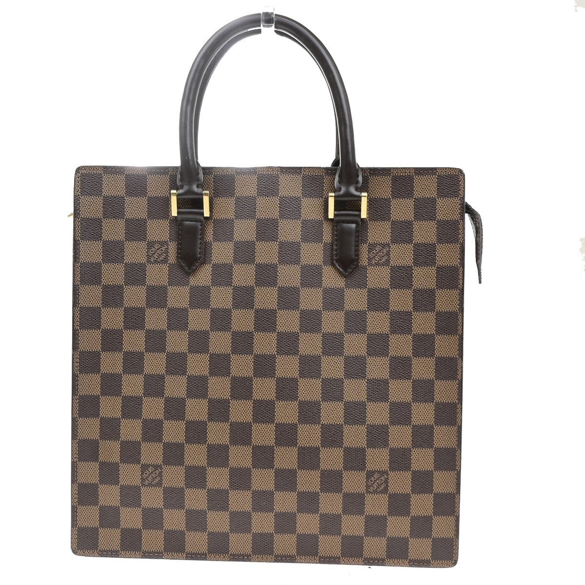 LOUIS VUITTON Venice PM Hand Tote Bag Damier Ebene Leather Brown N51145 91YJ262