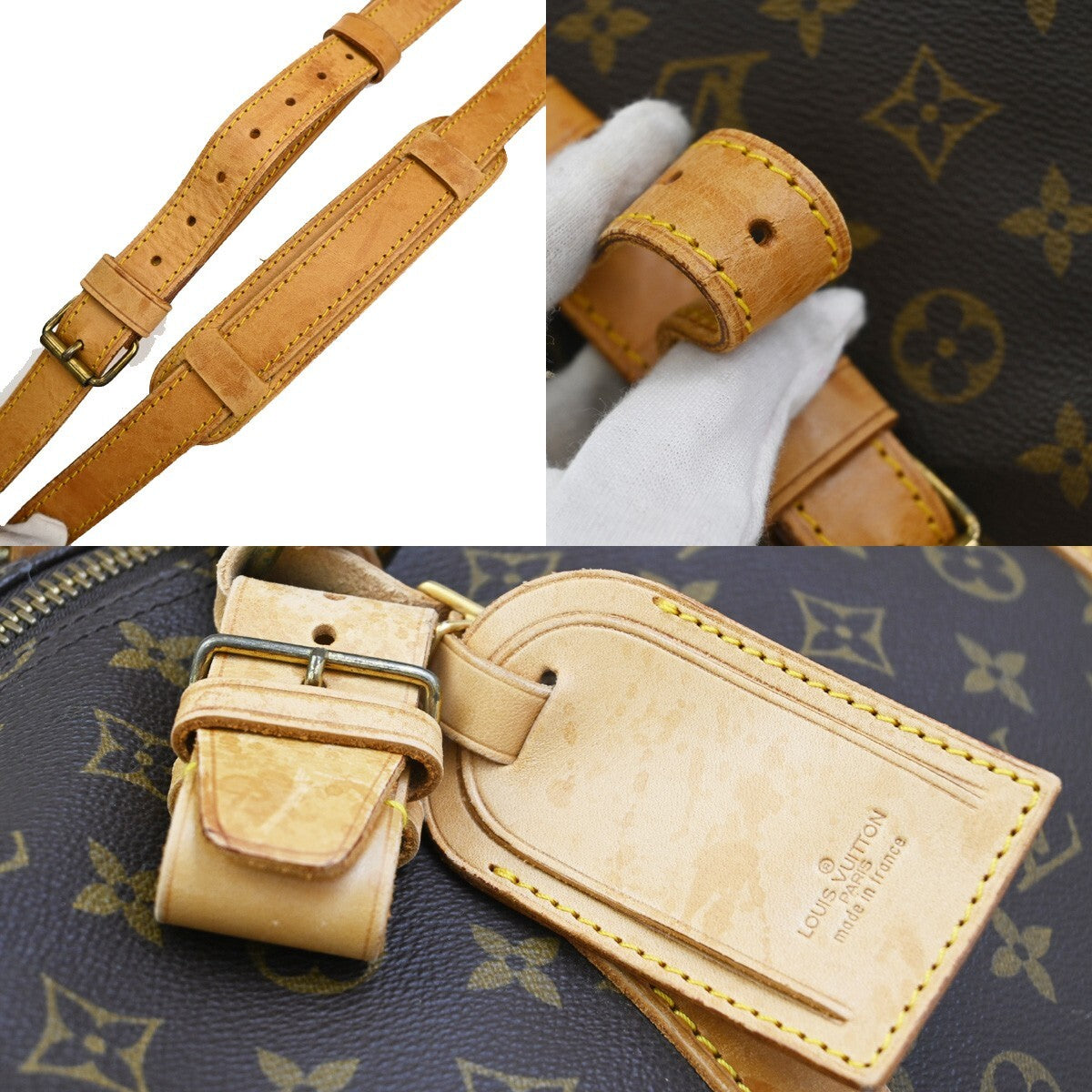 LOUIS VUITTON Keepall Bandouliere 60 2Way Hand Bag Monogram BN M41412 77EE228
