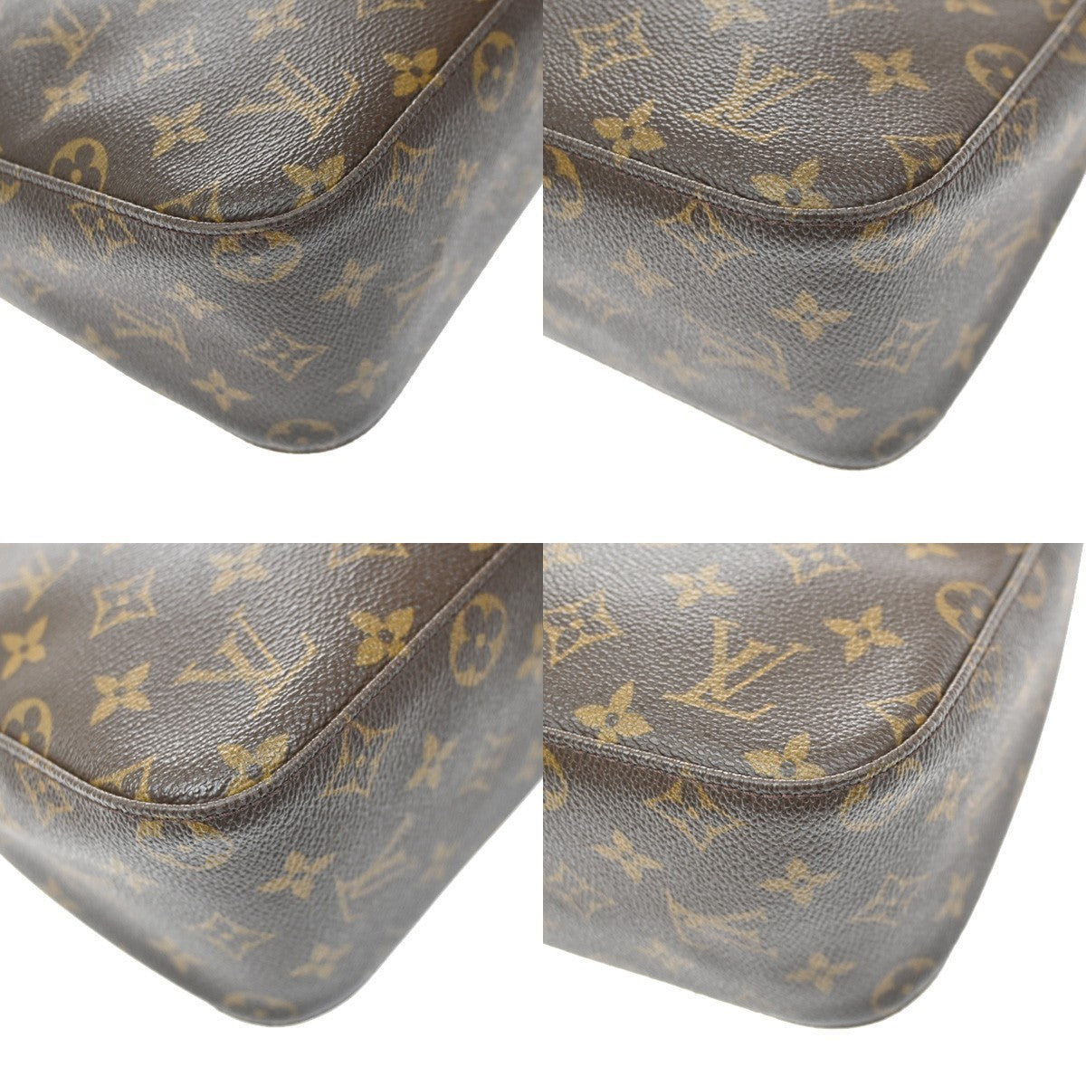 LOUIS VUITTON Looping MM Shoulder Bag Monogram Leather BN France M51146 98KD187