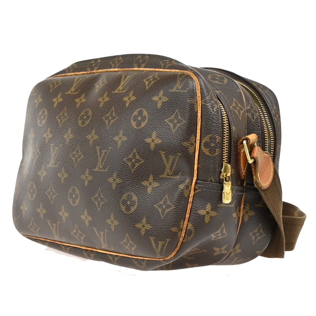 LOUIS VUITTON Reporter PM Crossbody Shoulder Bag Monogram Leather M45254 67EE752