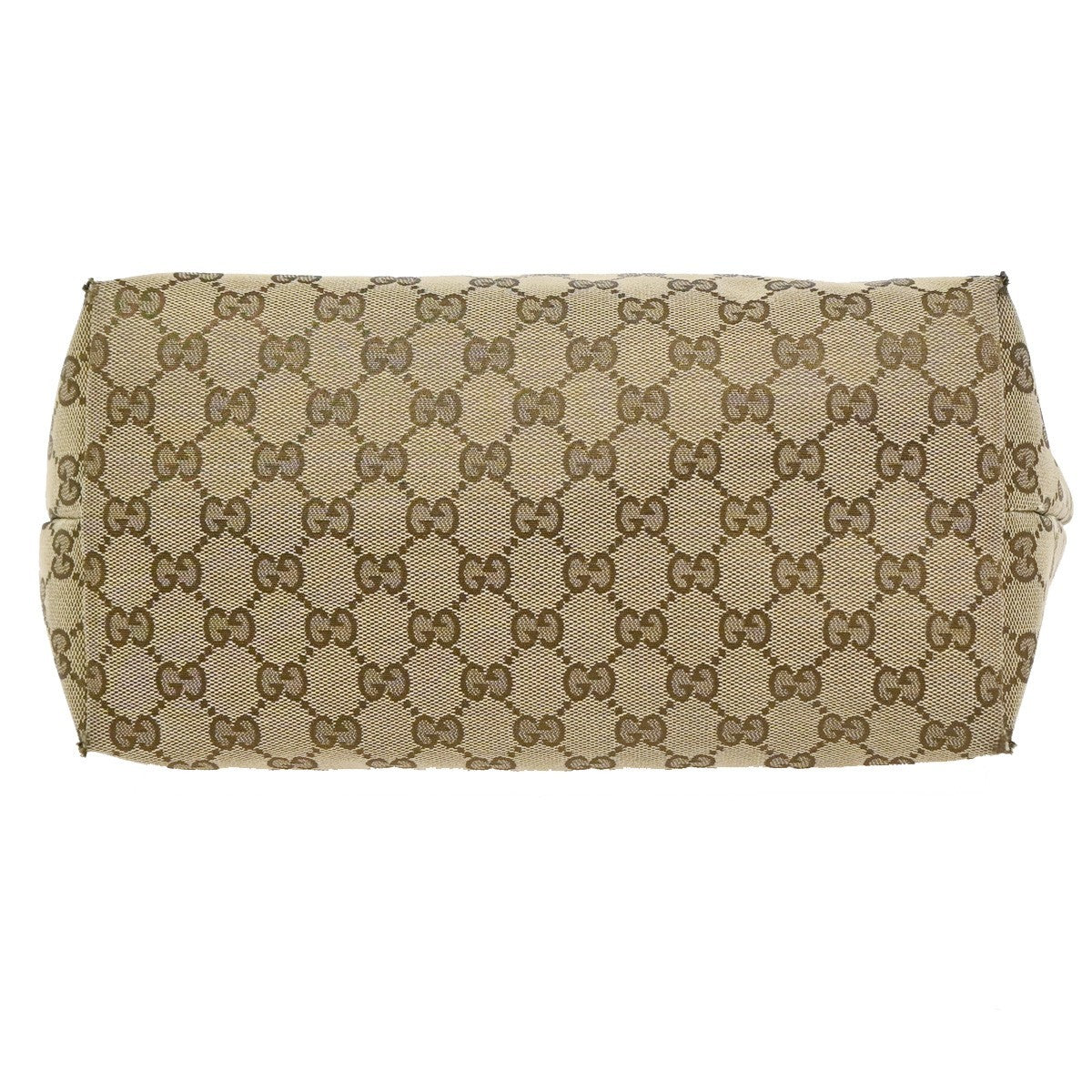 GUCCI GG Jolie Shoulder Hand Bag Canvas Patent Leather Brown GHW Italy 38KC906