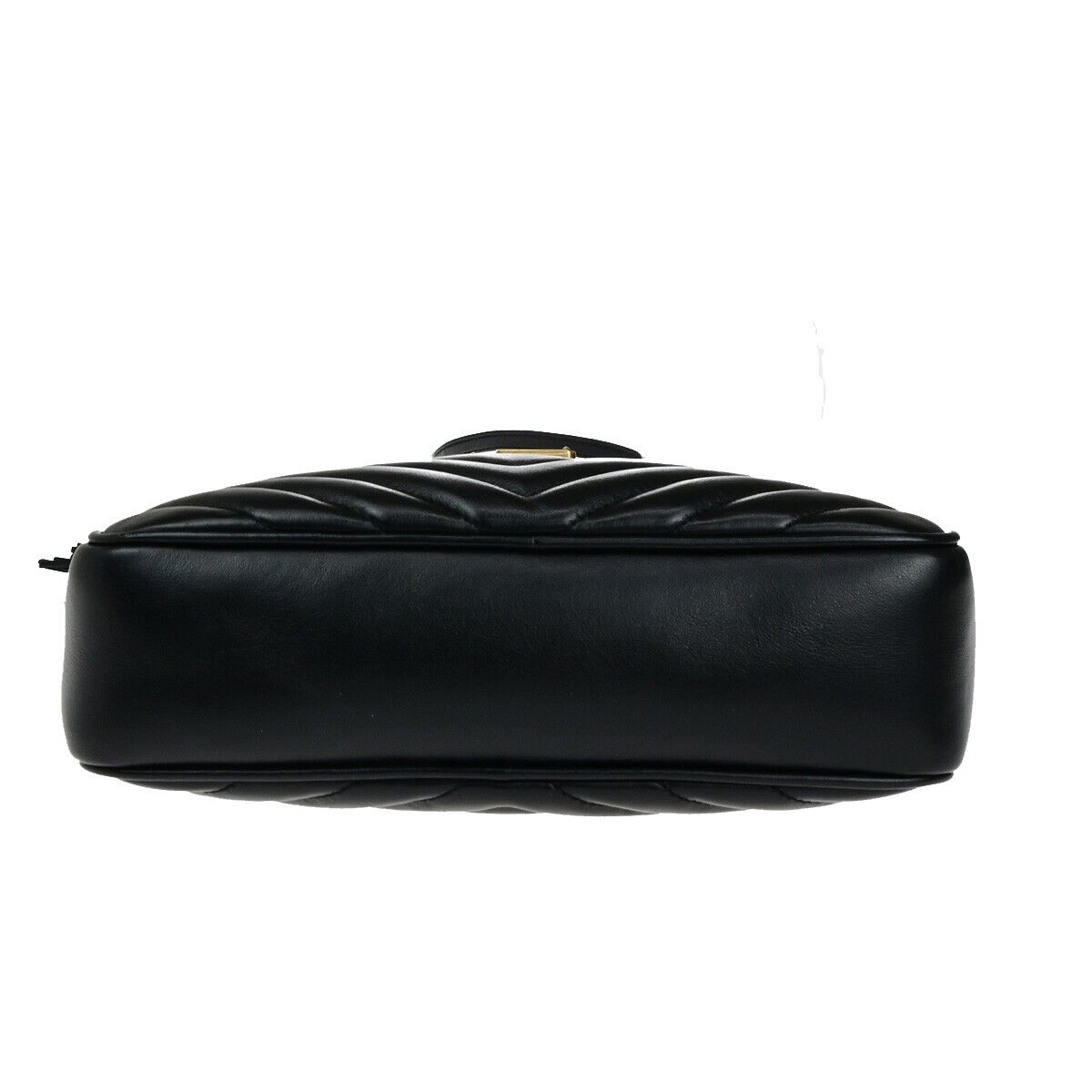 SAINT LAURENT YSL Logo Lou Tassel Shoulder Bag Leather Black GHW Italy 638RK536