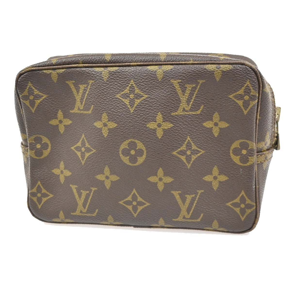 LOUIS VUITTON Trousse Toilette 18 Clutch Hand Bag Monogram Brown M47526 61CA760