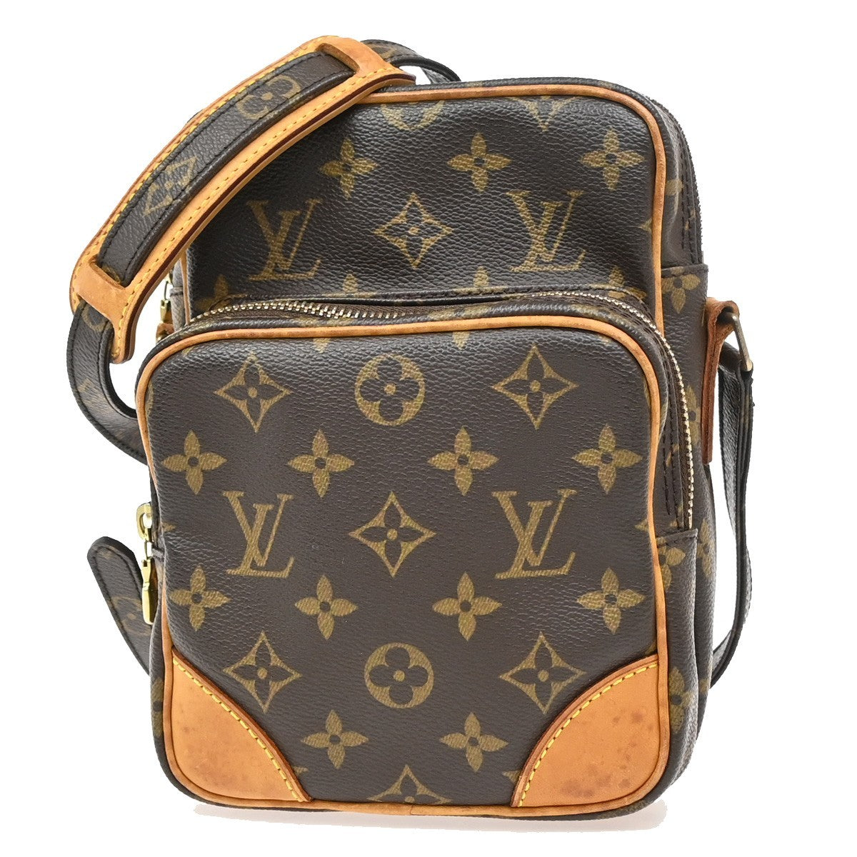 LOUIS VUITTON Amazon Crossbody Shoulder Bag Monogram Leather BN M45236 82EF844