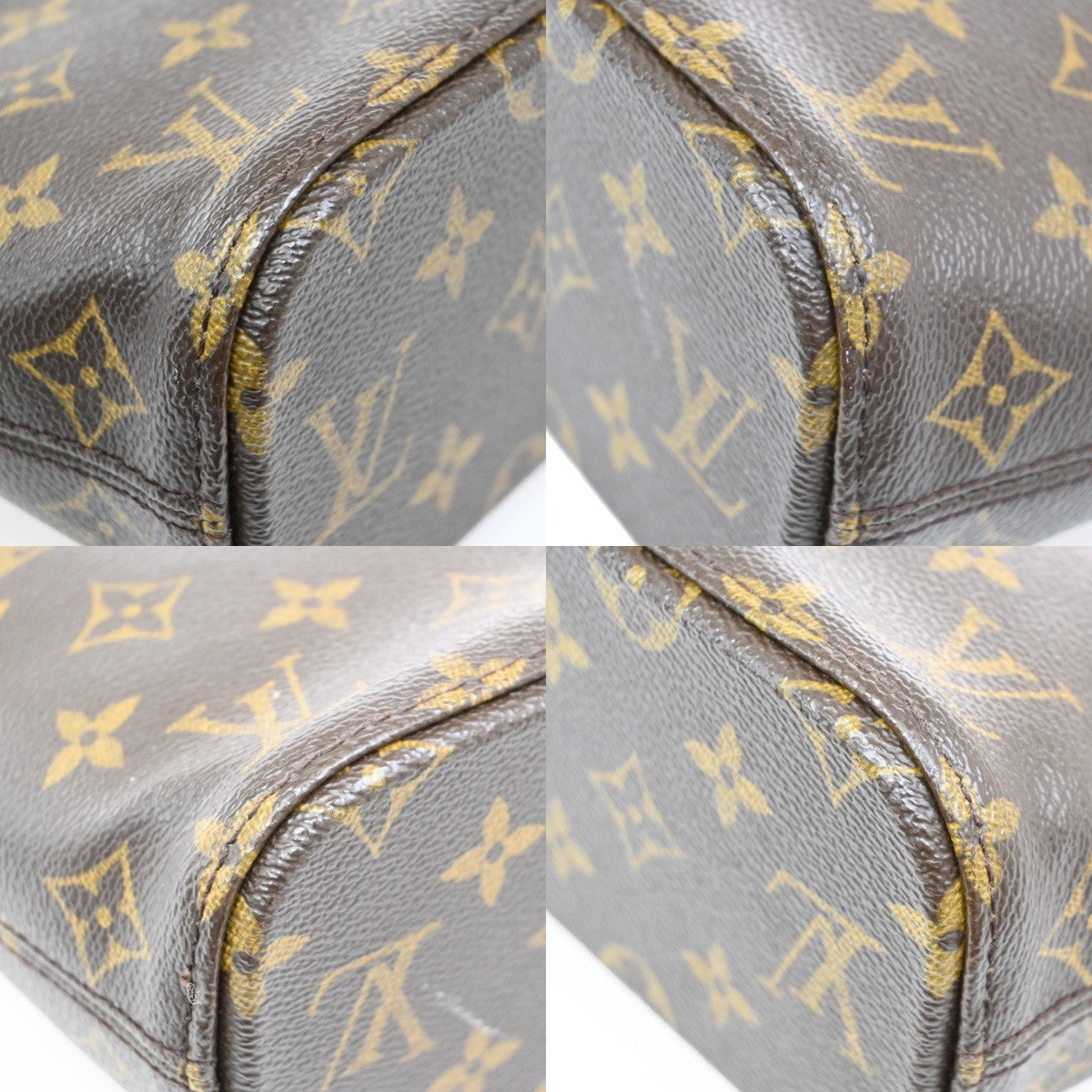 LOUIS VUITTON Vavin PM Hand Tote Bag Monogram Leather Brown M51172 84TA020