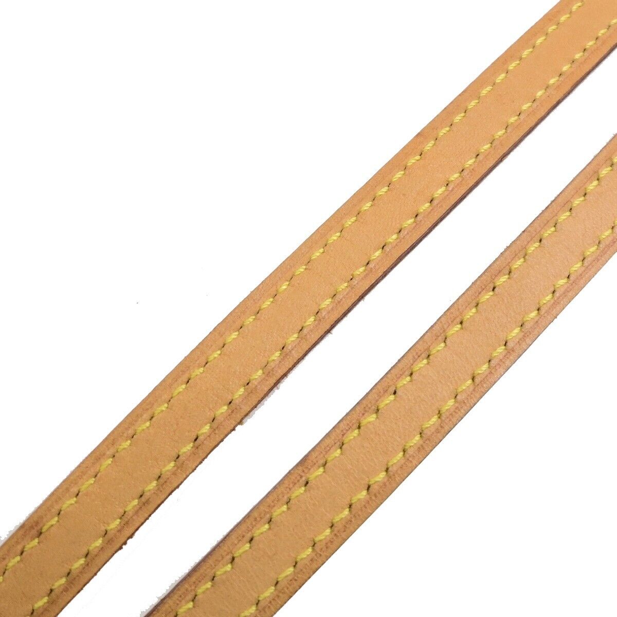 LOUIS VUITTON Shoulder Strap Leather Brown Gold France Bag Accessory 63ED435