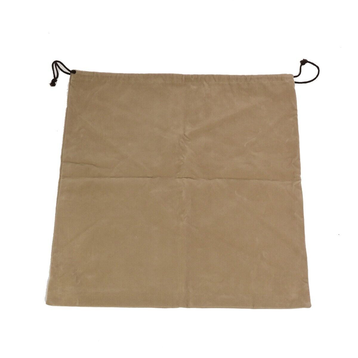 HERMES H Logo 5 Set Dust Bag Drawstring Canvas Cotton Orange Brown Beige 02KA445