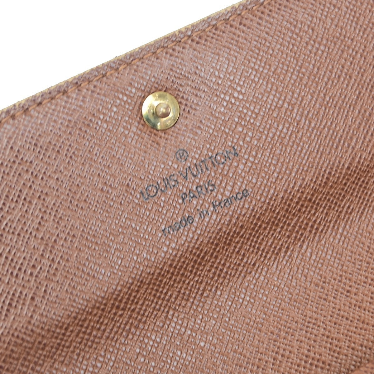 LOUIS VUITTON Porte Tresor Etui Papier Trifold Wallet Monogram BN M61202 36YJ248