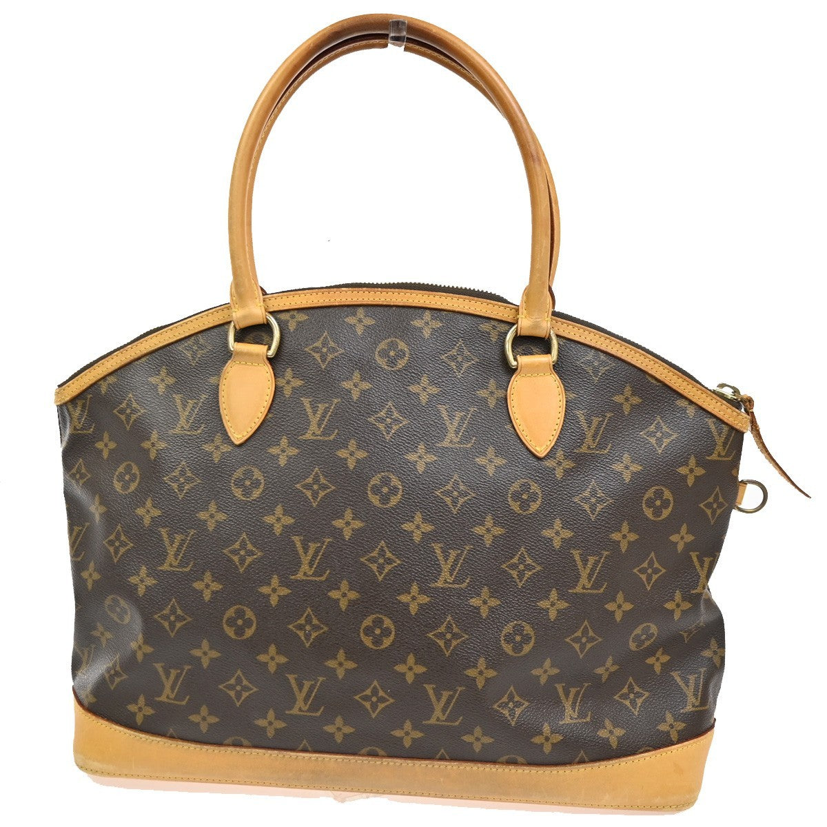 LOUIS VUITTON Lockit Horizontal Shoulder Bag Monogram Leather BN M40104 14CA586