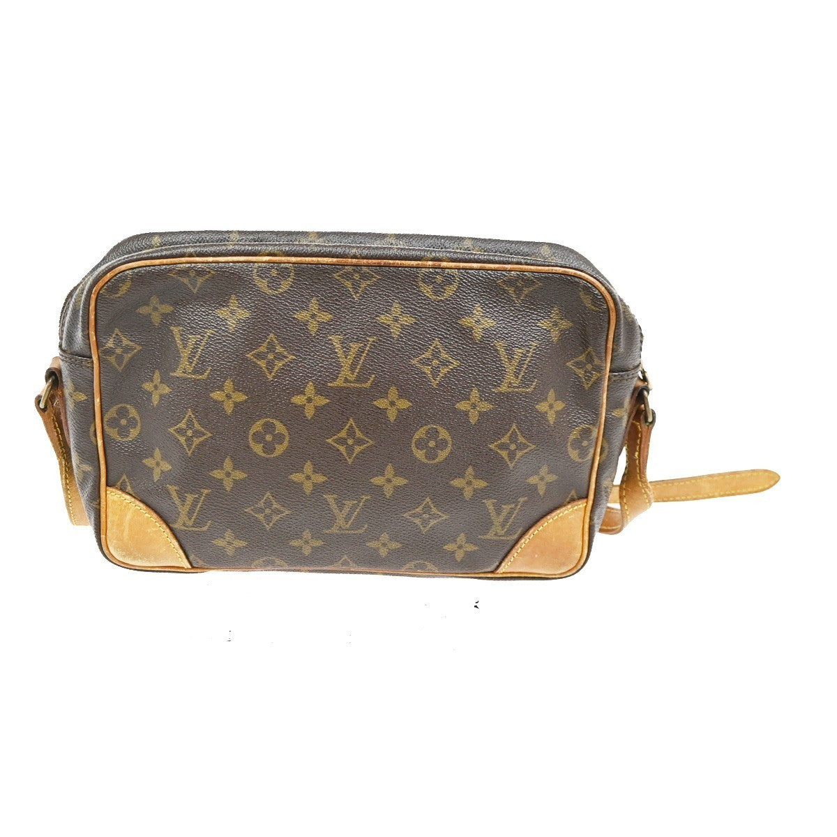 LOUIS VUITTON Trocadero 27 Shoulder Bag Monogram Leather Brown M51274 65TA533