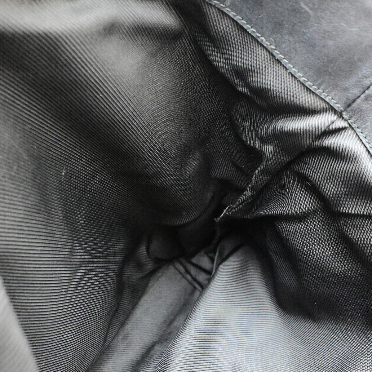 GUCCI Logo GG Pattern Shoulder Tote Bag Canvas Leather Black GHW Italy 09YG536