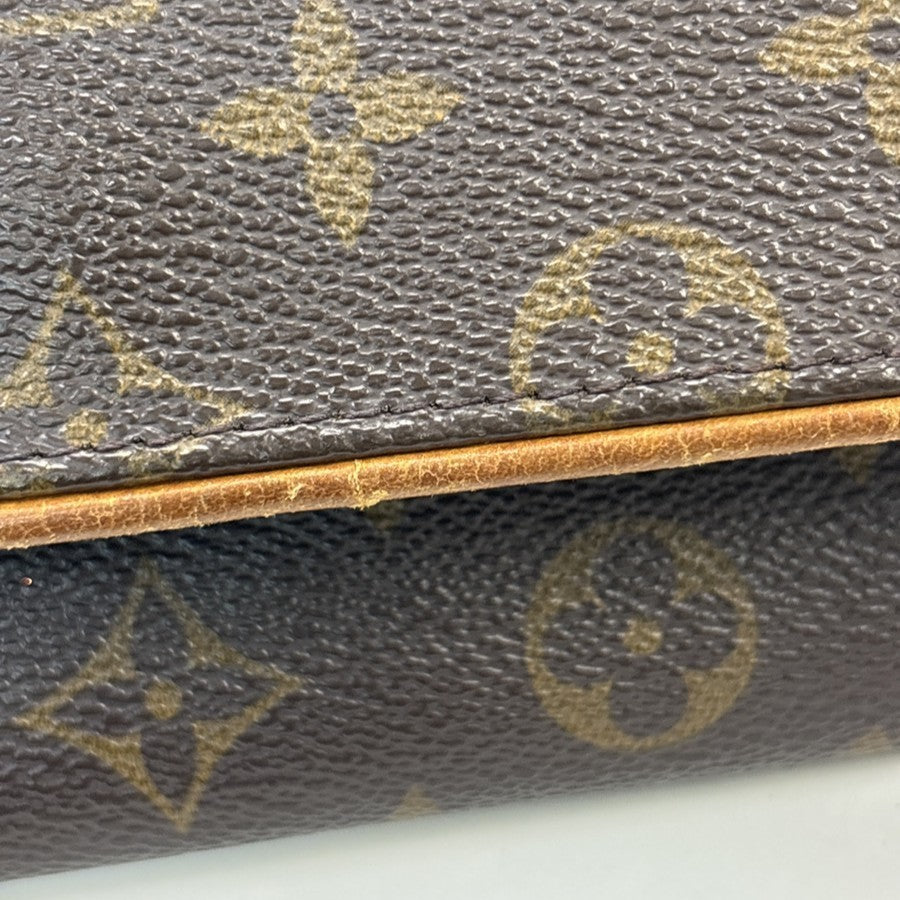 LOUIS VUITTON Pochette Twin GM 2Way Shoulder Bag Monogram Brown M51852 36MA599