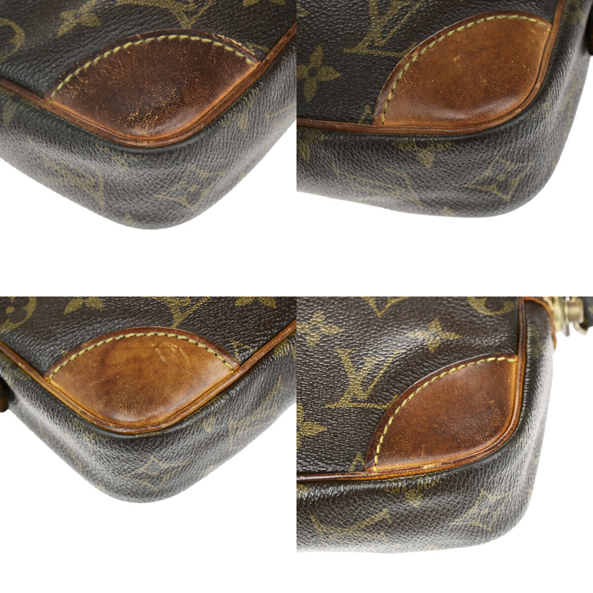 LOUIS VUITTON Marly Dragonne GM Clutch Hand Bag Monogram Brown M51825 67YG502