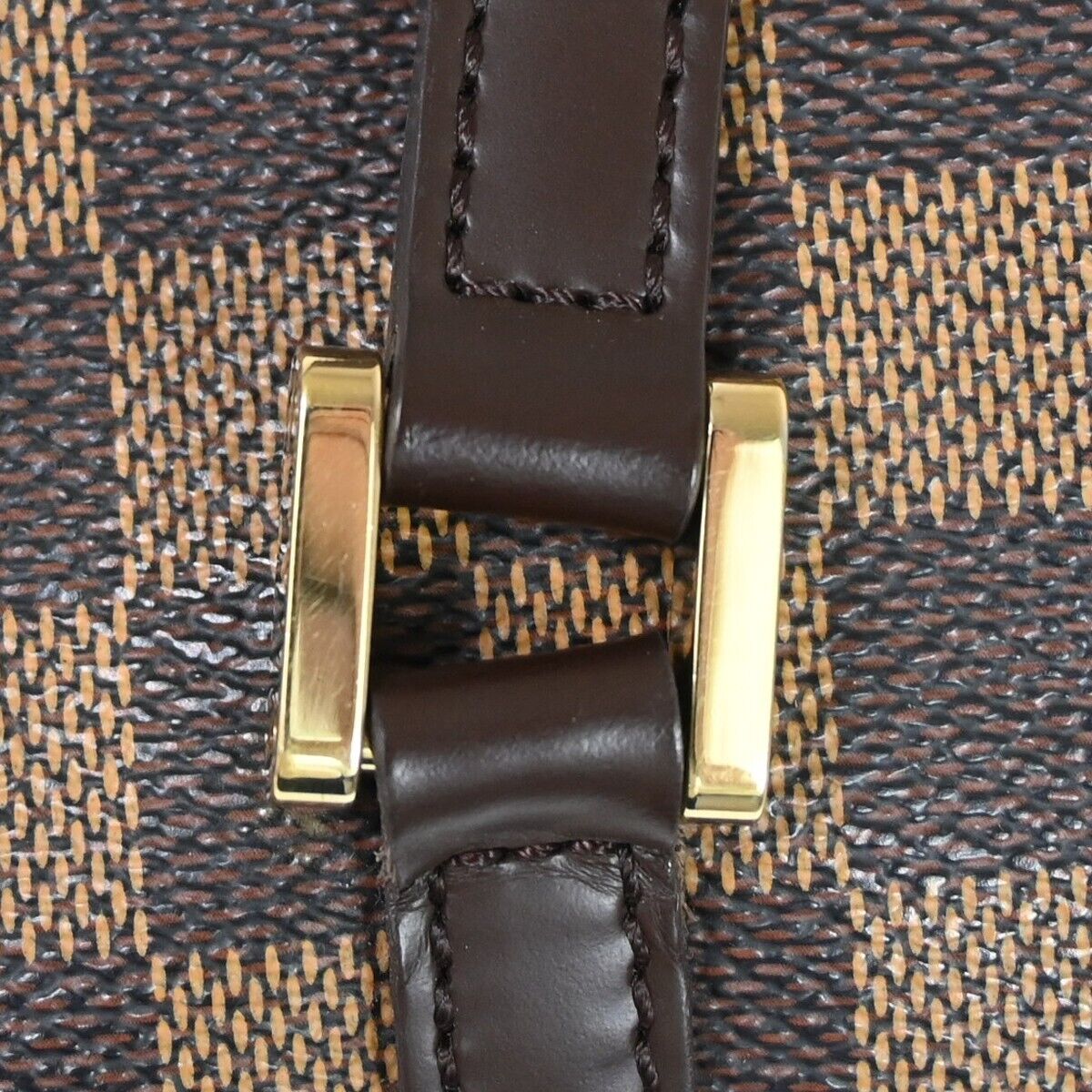 LOUIS VUITTON Papillon 30 Hand Bag Damier Ebene Leather Brown N51303 97FA076