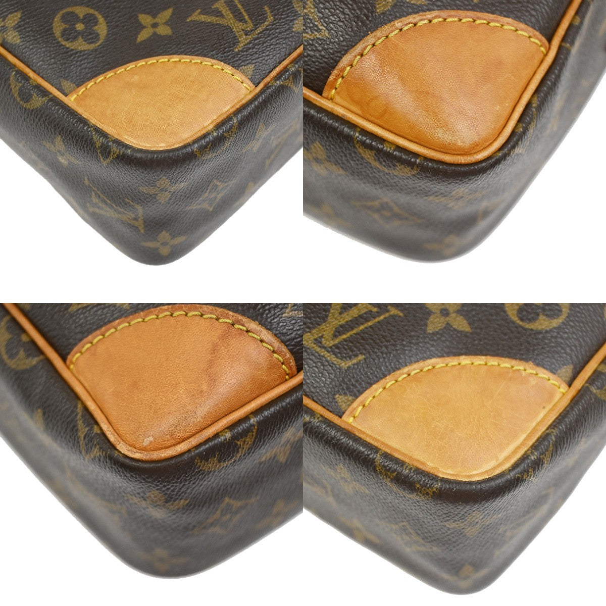 LOUIS VUITTON Trocadero 30 Shoulder Bag Monogram Leather Brown M51272 86TA595