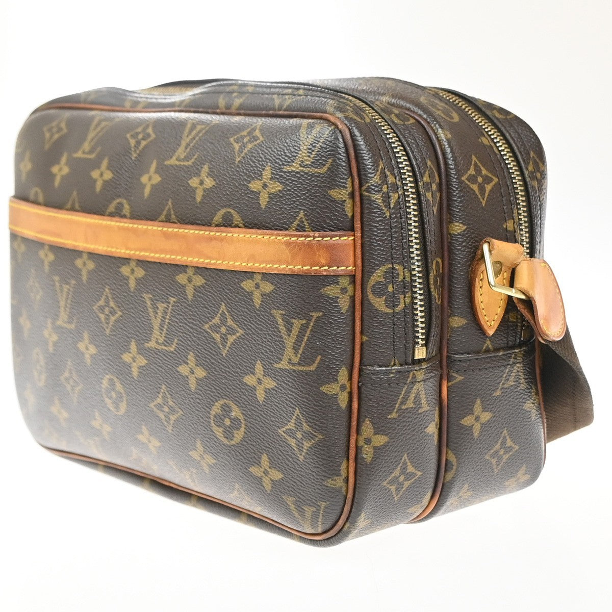 LOUIS VUITTON Reporter Crossbody Shoulder Bag Monogram Leather BN M45254 70MA521