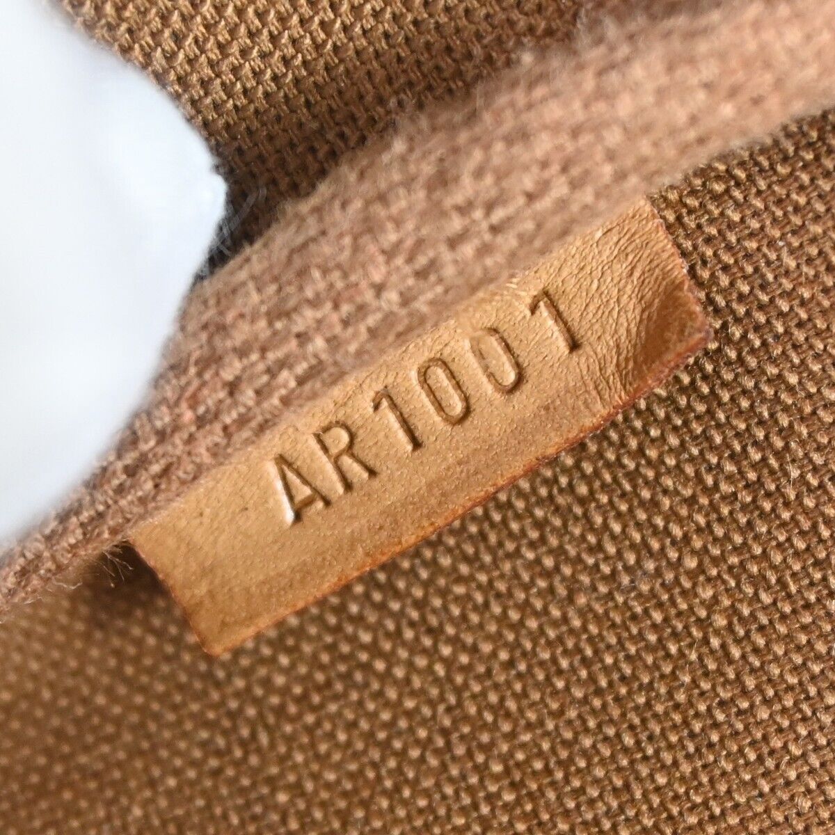 LOUIS VUITTON Pochette Accessoires Hand Bag Monogram Leather BN M51980 10HB213