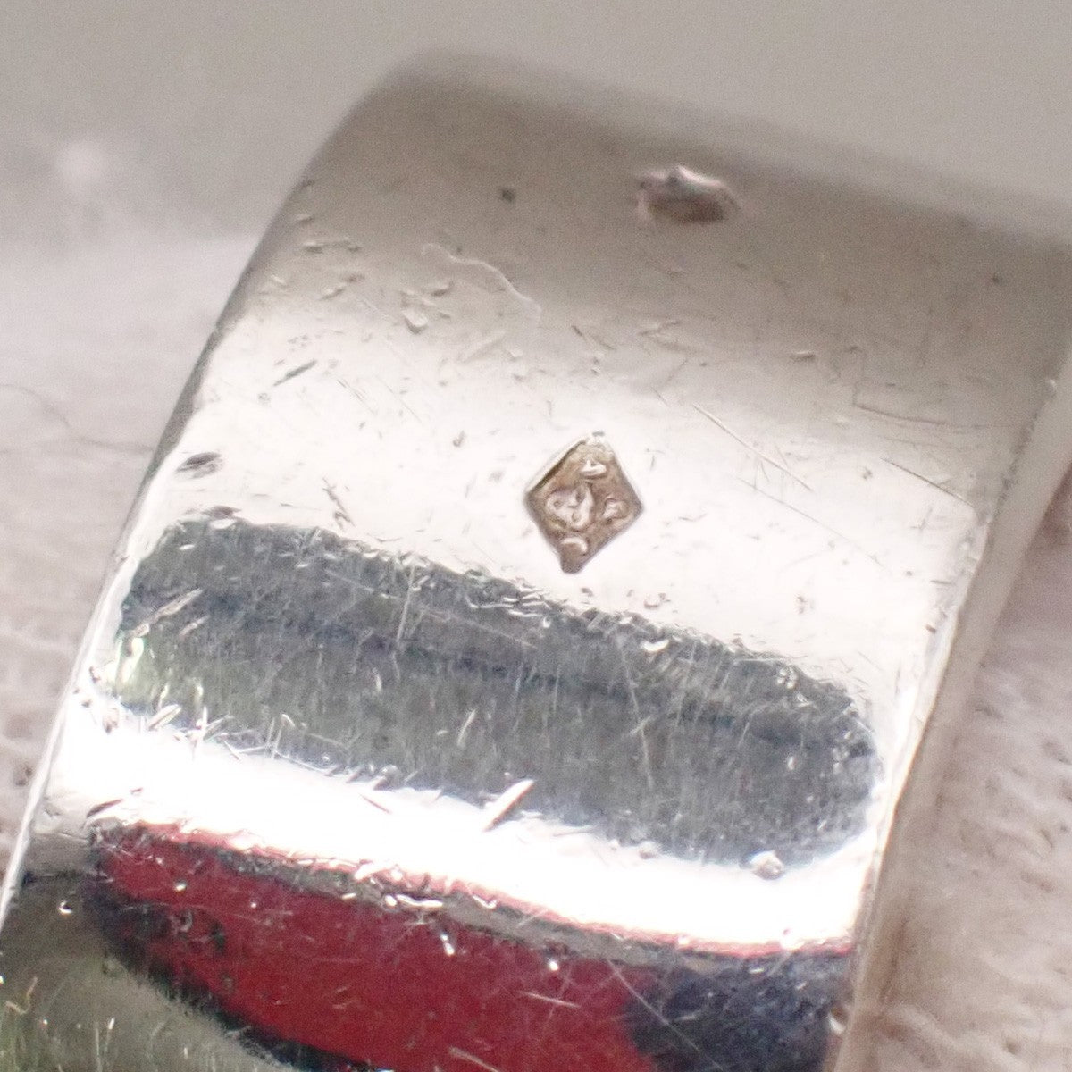 HERMES H Logo Candy Ring Size 54 Silver 925  BlueAccessory 64RL362