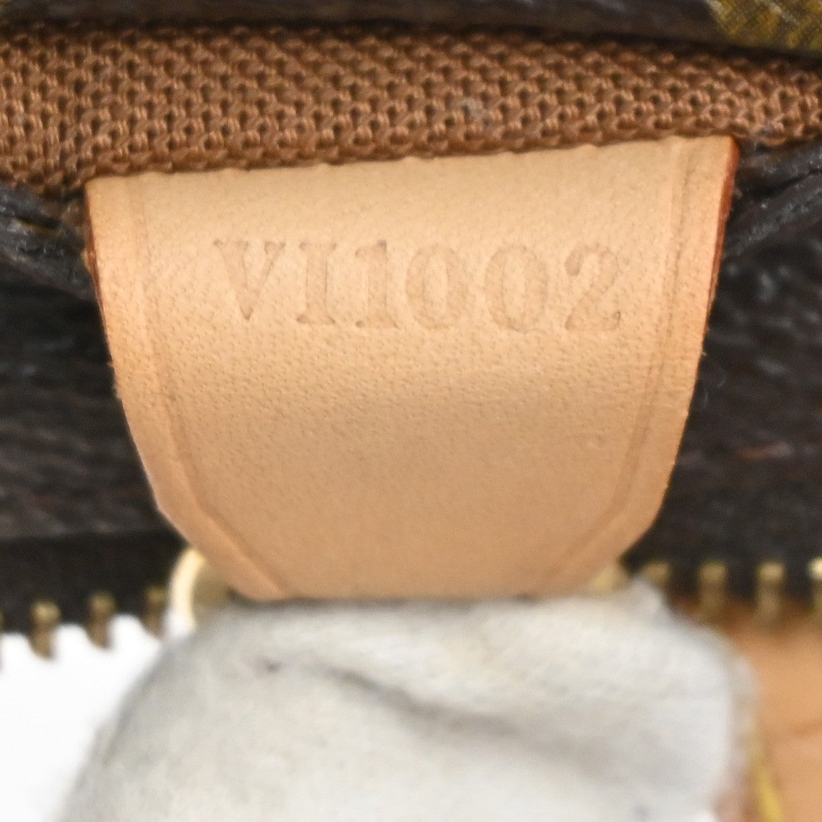 LOUIS VUITTON Cabas Piano Shoulder Bag Monogram Leather Brown M51148 16MA253