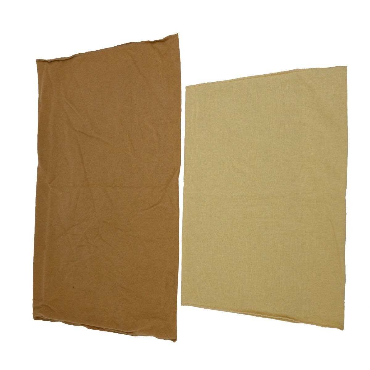 LOUIS VUITTON Logo 10 Set Dust Bag Drawstring Canvas Cotton Beige Brown 09FB542