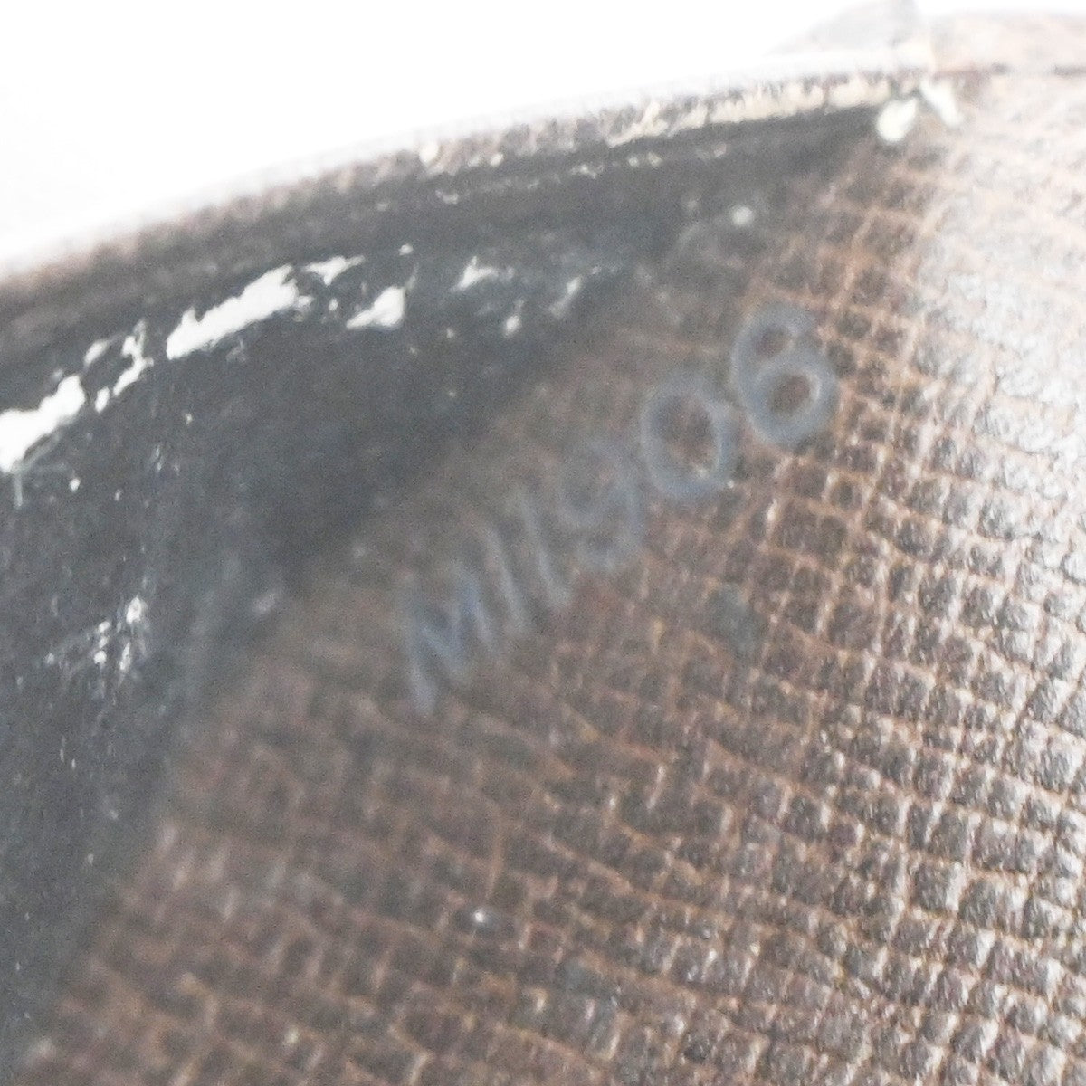 LOUIS VUITTON Porte Valeurs Cartes Credit Damier Leather Brown N61823 07KP380