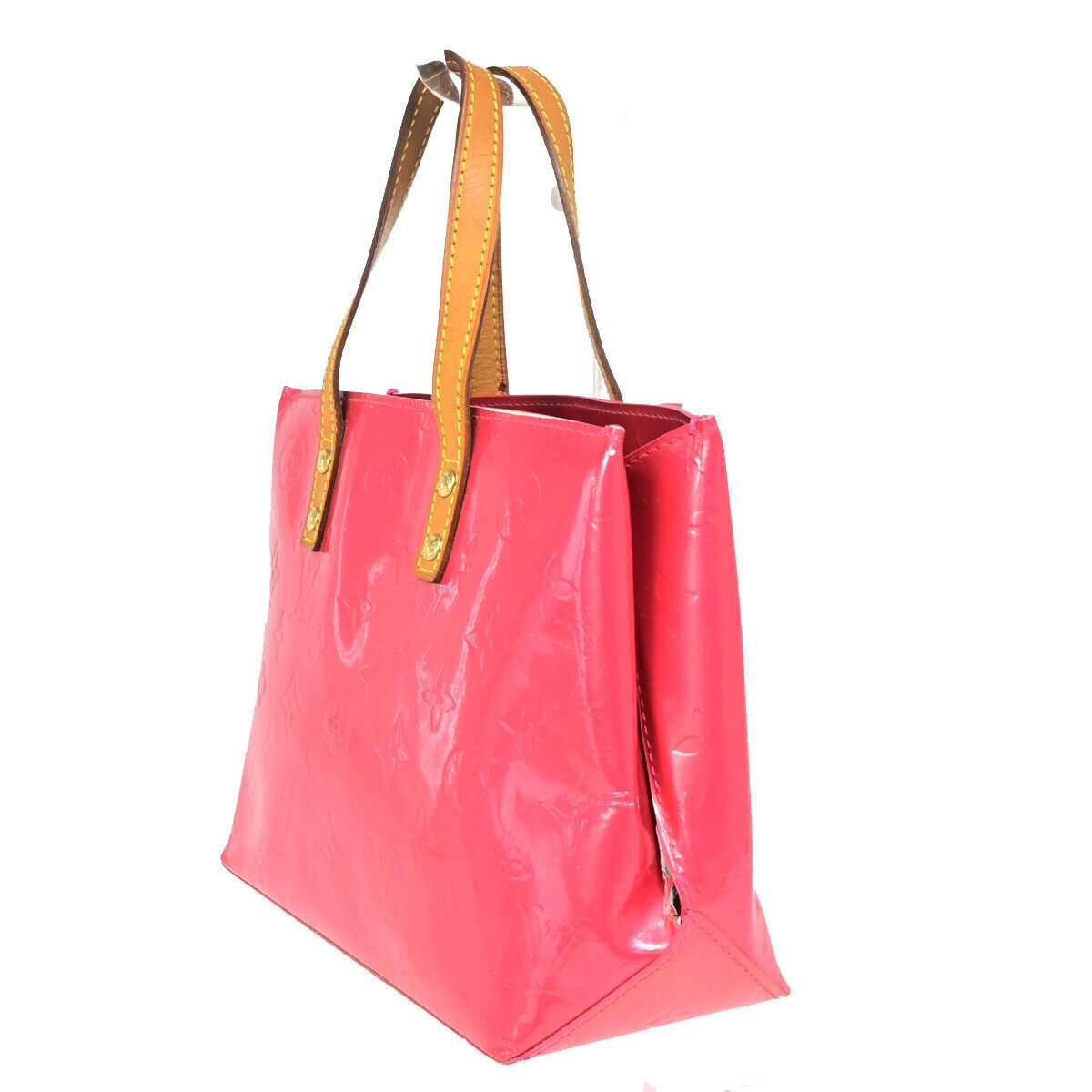 LOUIS VUITTON Read PM Hand Bag Monogram Vernis Patent Leather PK M9132F 30SJ062