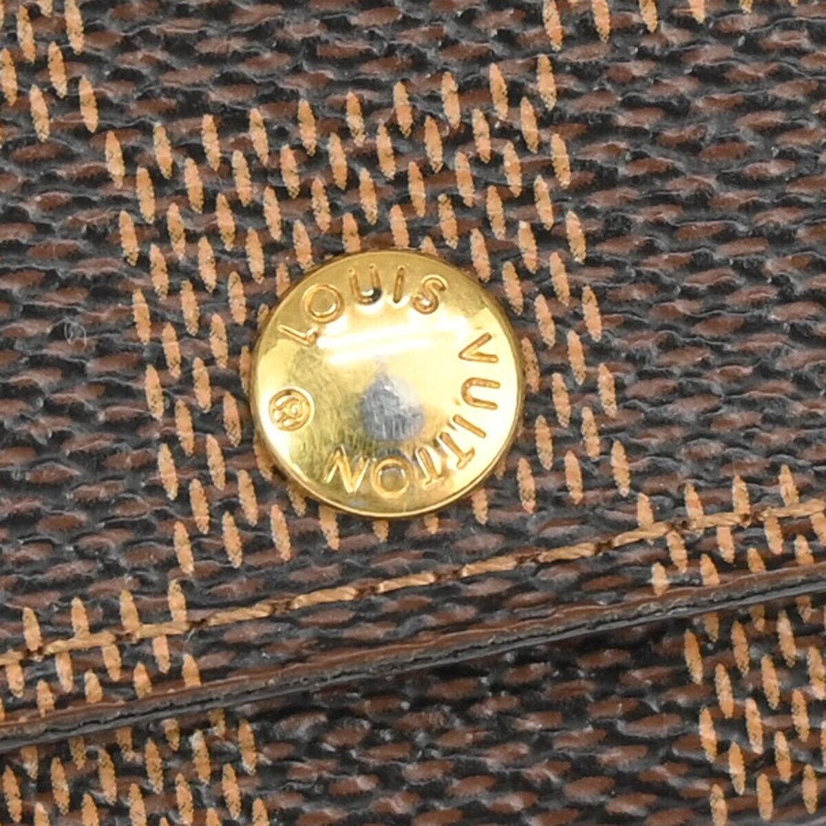 LOUIS VUITTON Portefeuille Sarah Long Bifold Wallet Damier Trunk N63179 33DA071