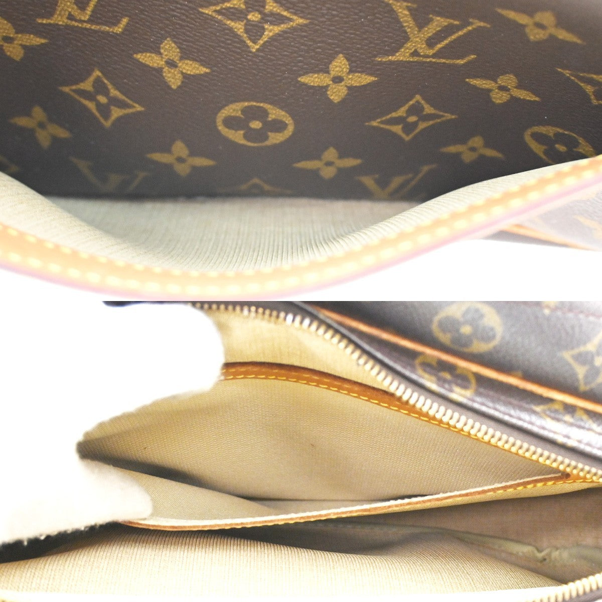 LOUIS VUITTON Reporter PM Crossbody Shoulder Bag Monogram Leather M45254 31KB674