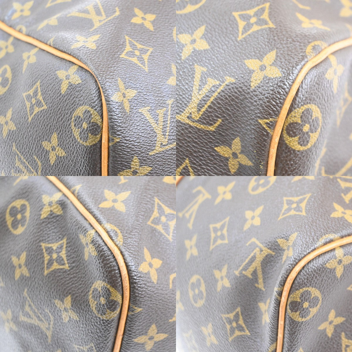 LOUIS VUITTON Sac Souple 45 Travel Hand Bag Monogram Leather BN M41624 73RL786