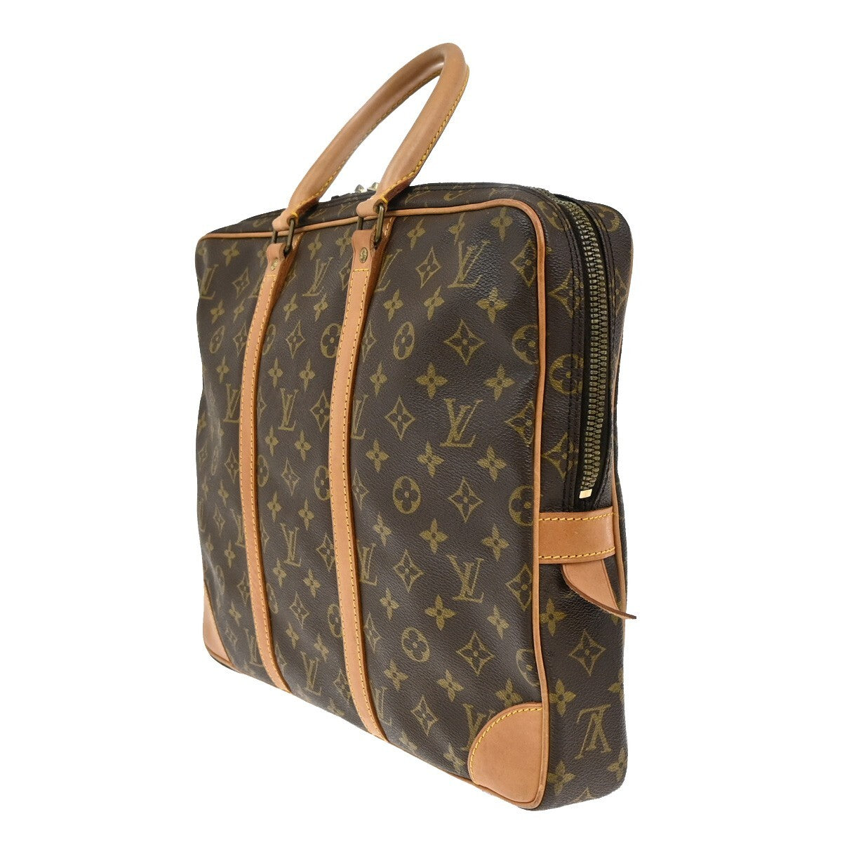 LOUIS VUITTON Porte Documents Voyage Briefcase Hand Bag Monogram M53361 33EE175