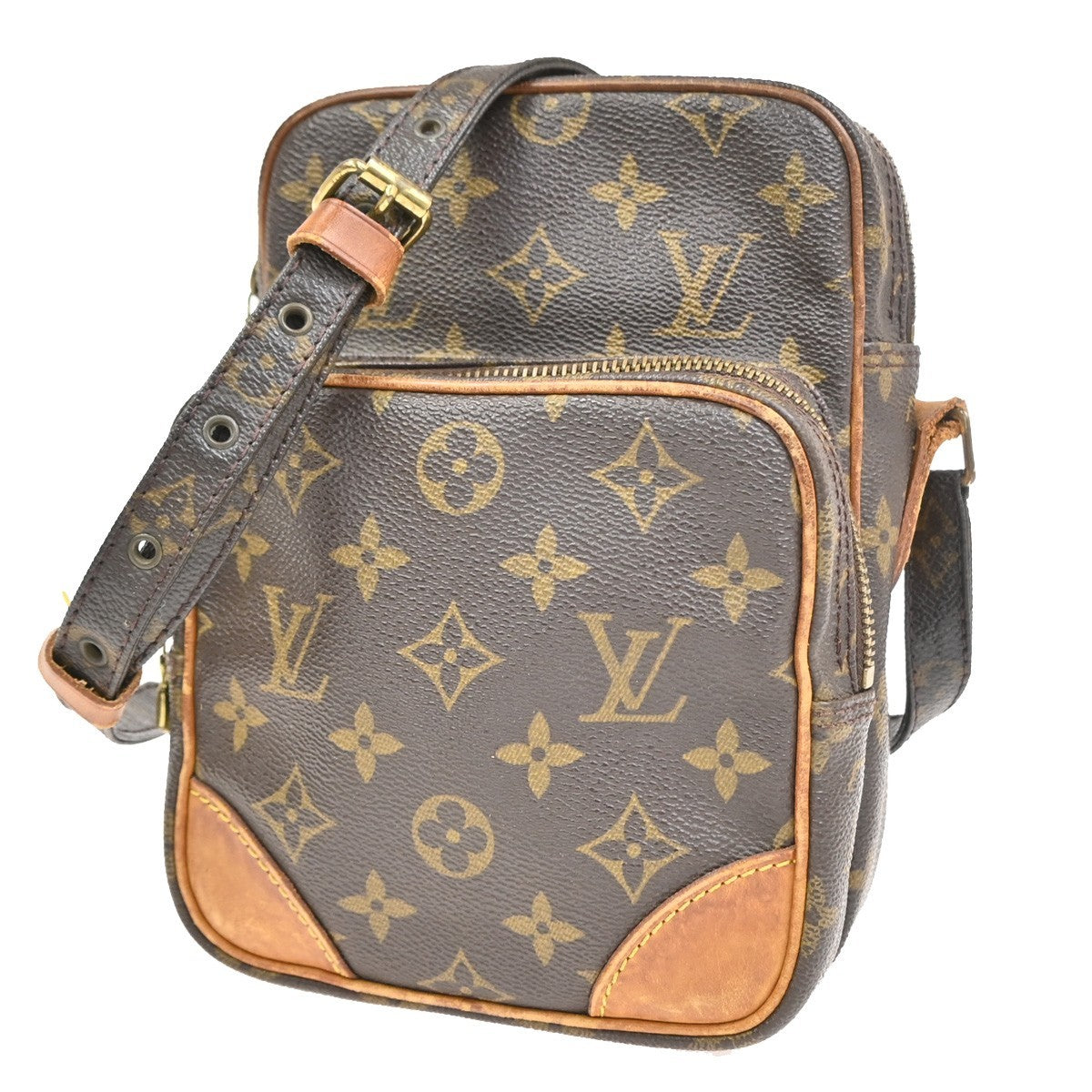 LOUIS VUITTON Amazon Crossbody Shoulder Bag Monogram Leather BN M45236 31CA924