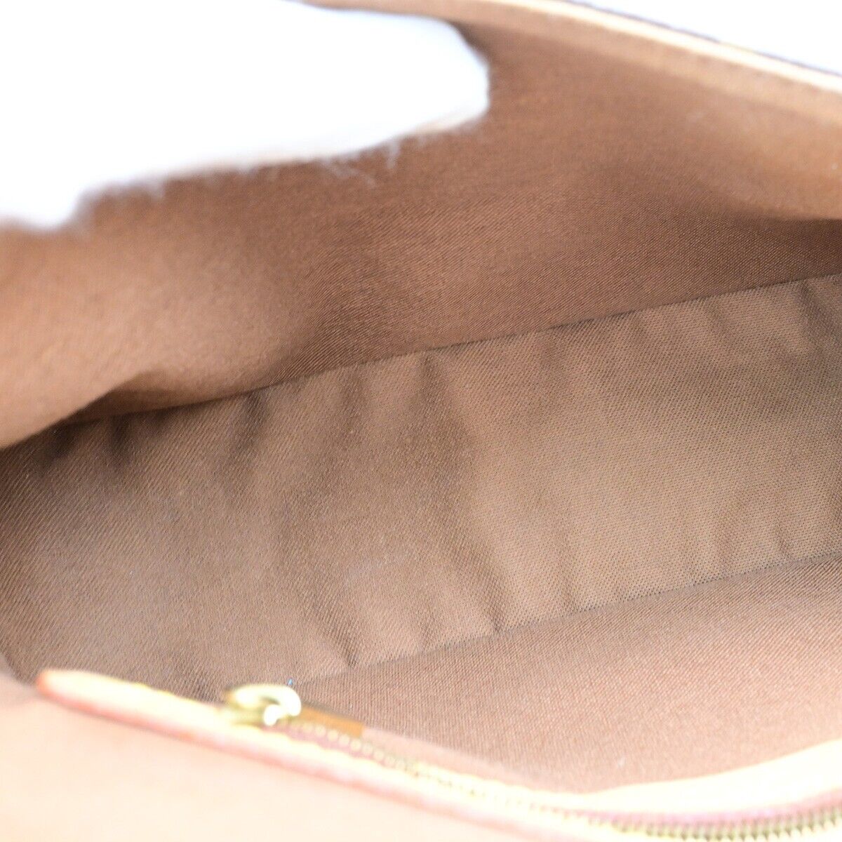 LOUIS VUITTON Mini Looping Hand Bag Monogram Leather Brown France M51147 50KA470