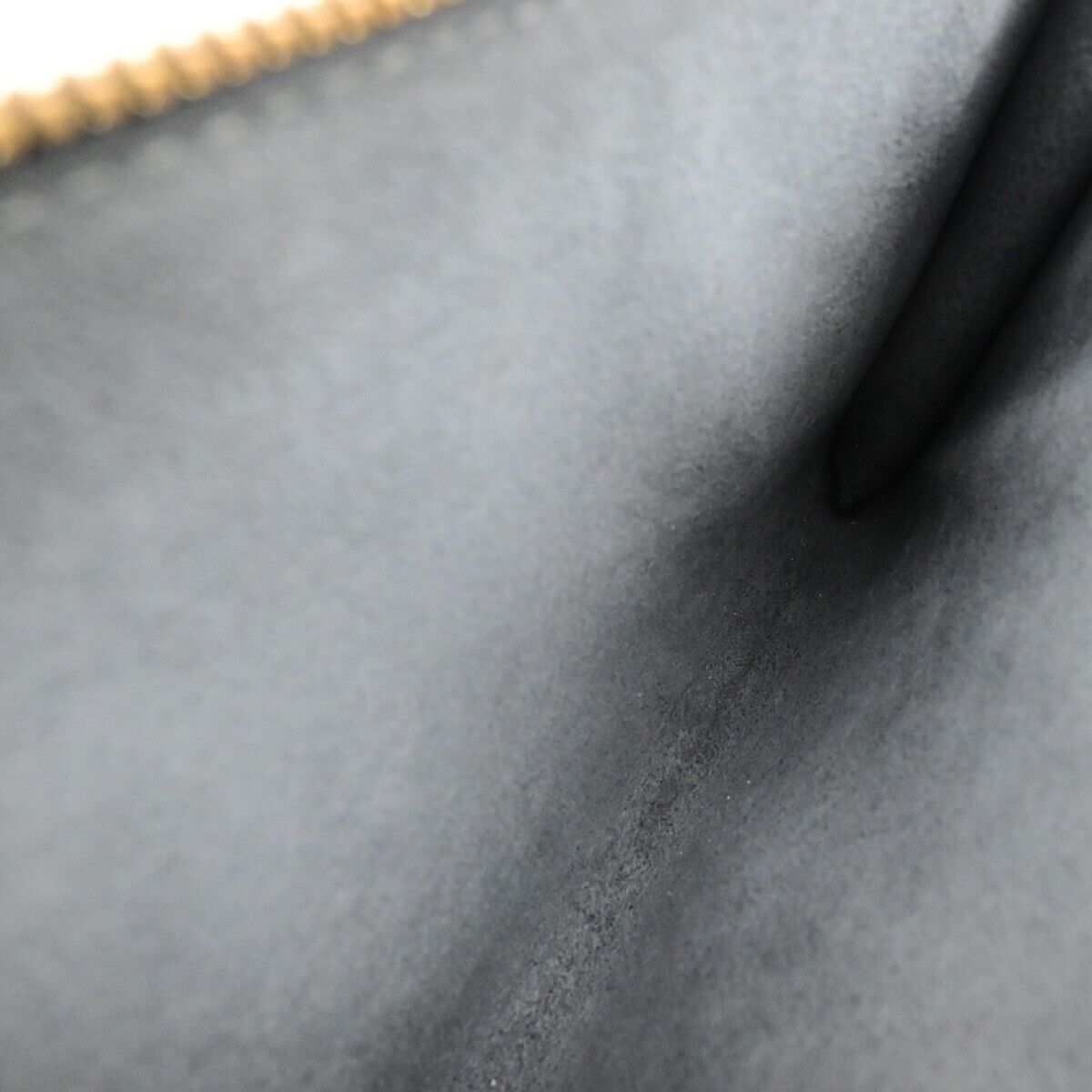 LOUIS VUITTON LV Pochette Accessoires Hand Bag Epi Leather Black M52942 31EB817