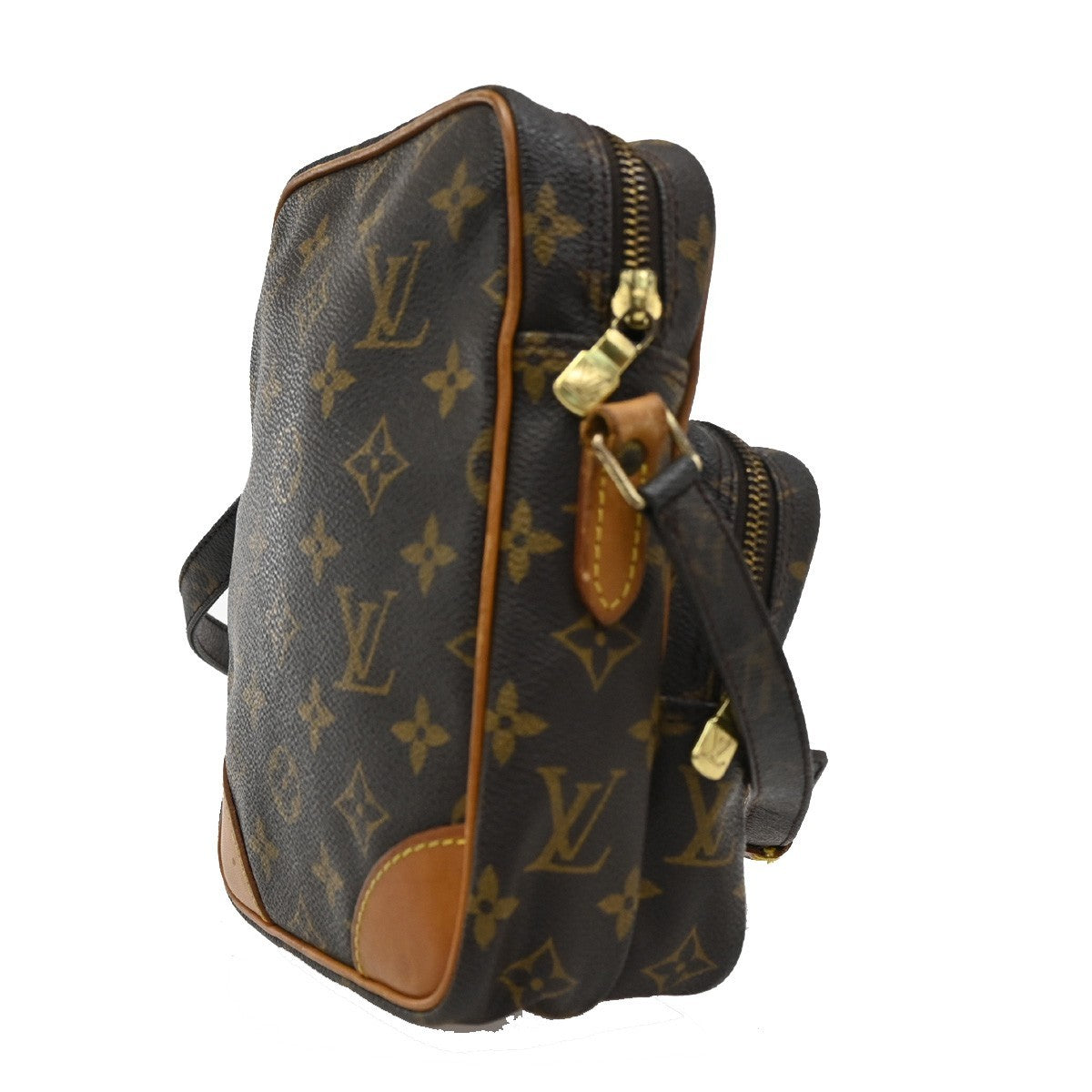 LOUIS VUITTON Amazon Crossbody Shoulder Bag Monogram Leather BN M45236 32TA047