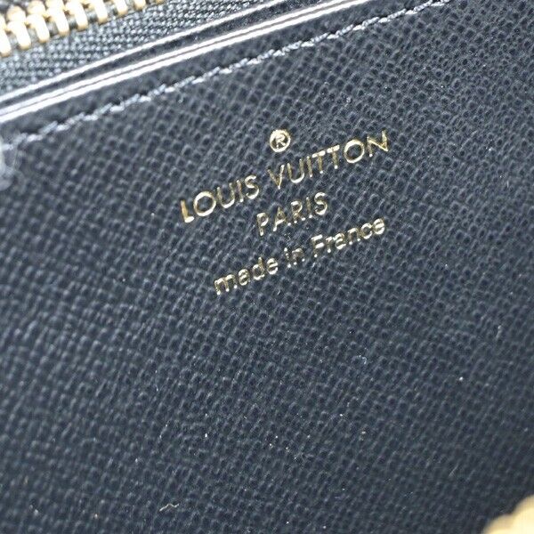 LOUIS VUITTON Zippy Wallet Purse Monogram Giant Reverse Brown M69353 98KA276