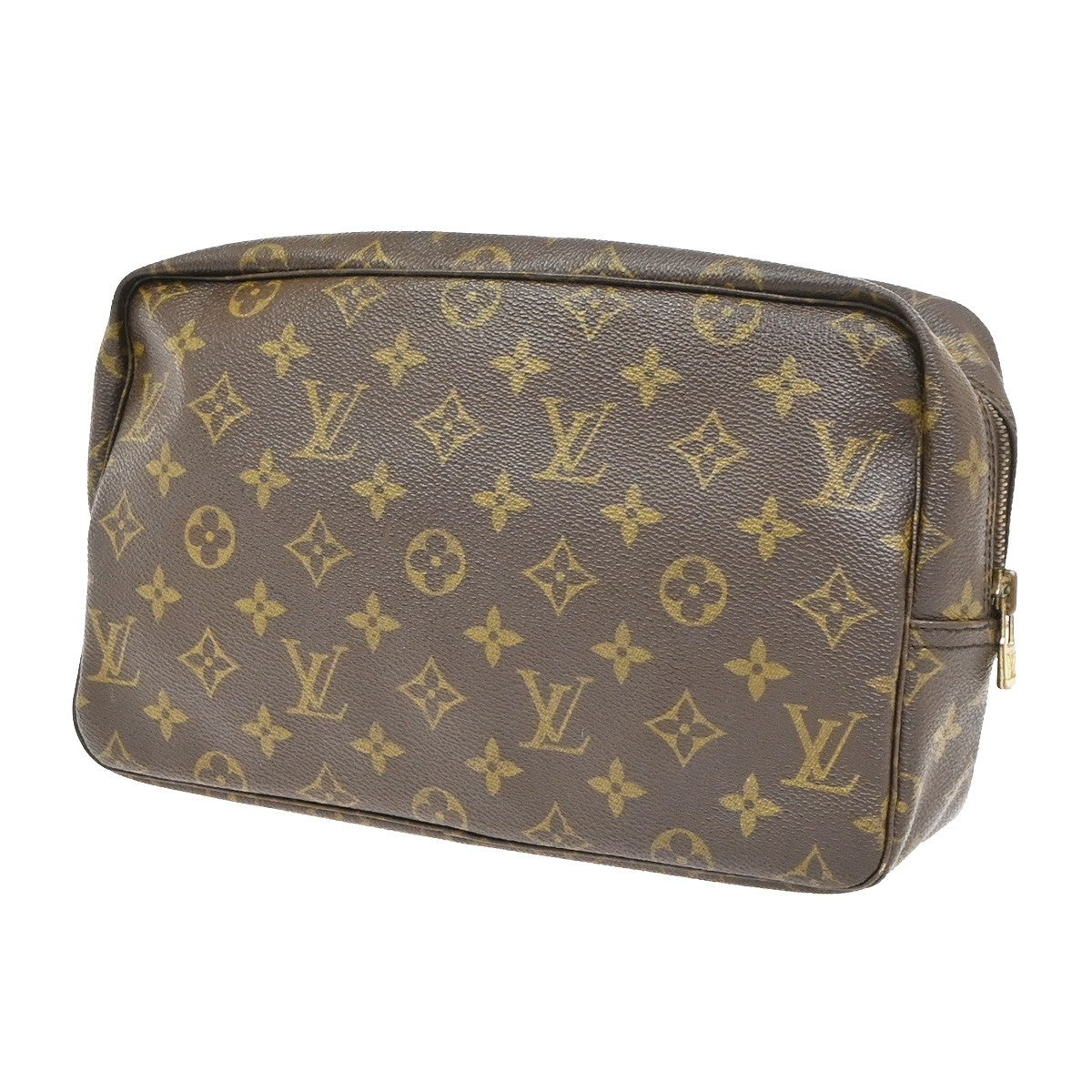 LOUIS VUITTON Trousse Toilette 28 Clutch Hand Bag Monogram Brown M47522 66PA052