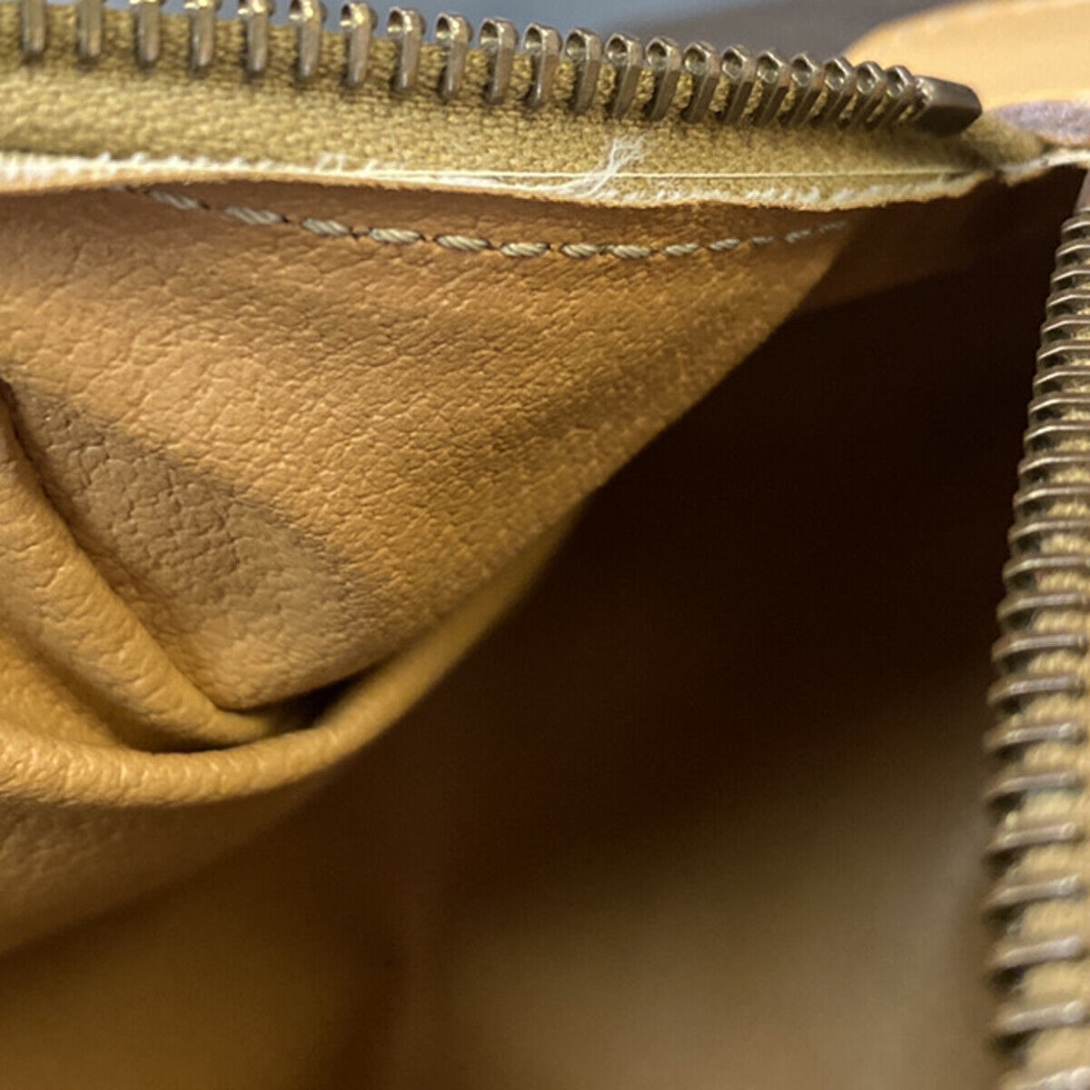 CELINE Logo Macadam Pattern Travel Hand Bag PVC Leather Brown GHW Italy 81YG592