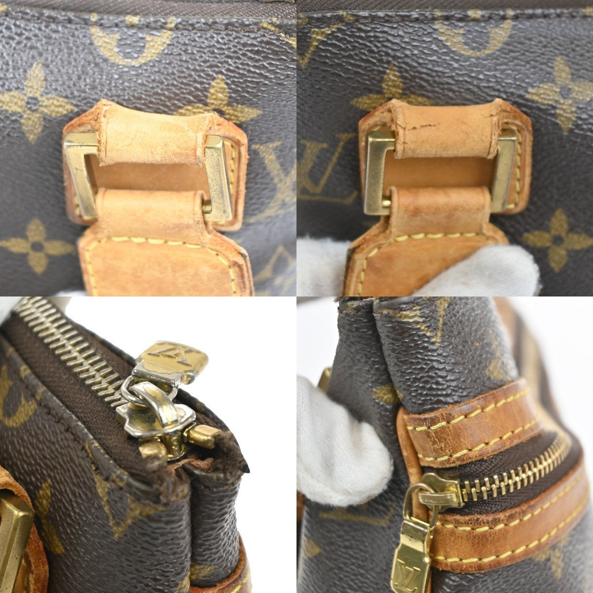 LOUIS VUITTON Pochette Bosphore Shoulder Bag Monogram Leather BN M40044 87MA290