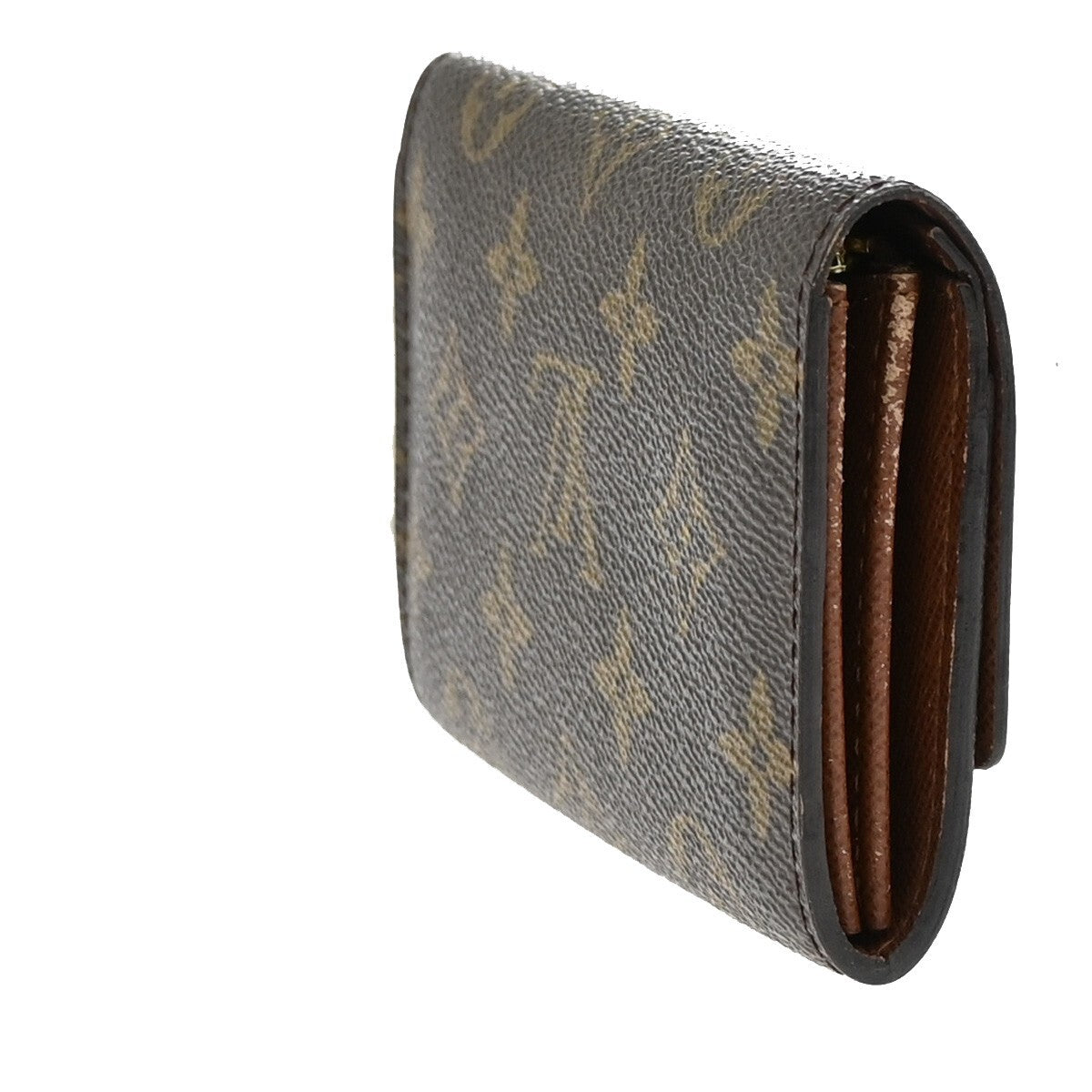 LOUIS VUITTON Porte Monnaie Zip Bifold Wallet Monogram BN M61735 01EE204