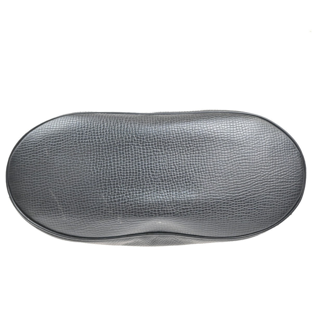 CHRISTIAN DIOR Logo Shoulder Bag Embossing Leather Black GHW France 35MA215